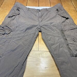 Polo Ralph Lauren Paratrooper Multi-Pocket Brown Cargo Tactical Pants 38x32